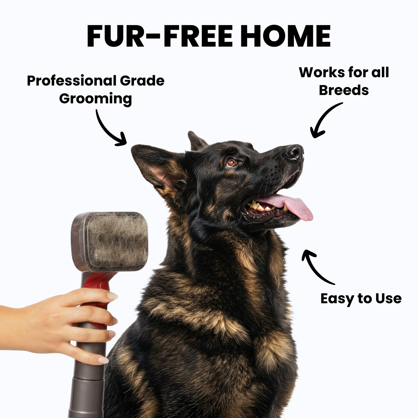 Self-Cleaning Grooming Kit